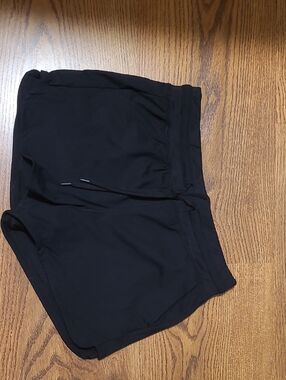 Yogalicious Black Athletic Drawstring Shorts